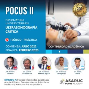 POCUS II JULIO 2022 / FEBRERO 2023 (CONTINUIDAD ACADEMICA) - Teórico/Práctico