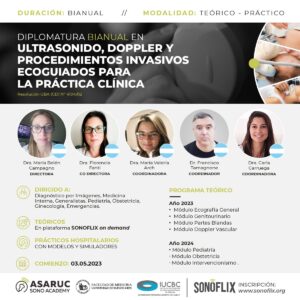 Diplomatura BIANUAL en Ultrasonografía 2024