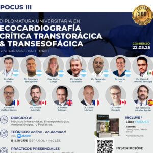 POCUS III - Ecocardiografía Crítica Transtorácica & Transesofágica 2025