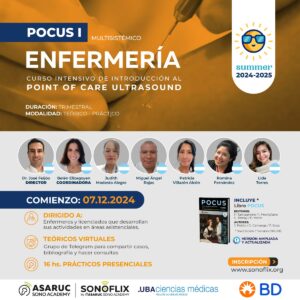 Enfermería POCUS Summer 2024/2025