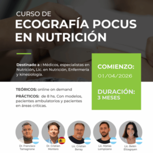 Curso de Ecografía POCUS en Nutrición I-2026